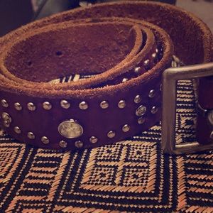 American eagle leather belt for sale